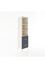 Hyperion Dolap 3 Raflı 2 Çekmeceli 44x44x182 - S55M049V2B