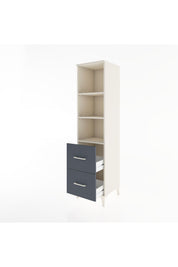 Hyperion Dolap 3 Raflı 2 Çekmeceli 44x44x182 - S55M049V2B