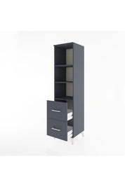 Hyperion Dolap 3 Raflı 2 Çekmeceli 44x44x182 - S55M049V5B