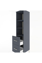 Hyperion Dolap 3 Raflı 2 Çekmeceli 44x44x182 - S55M049V5B