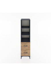 Hyperion Dolap 3 Raflı 2 Çekmeceli 44x44x182 - S55M049V6B
