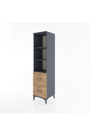 Hyperion Dolap 3 Raflı 2 Çekmeceli 44x44x182 - S55M049V6B
