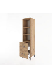 Hyperion Dolap 3 Raflı 2 Çekmeceli 44x44x182 - S55M049V9B