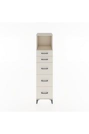 Hyperion Dolap Tek Raflı 5 Çekmeceli 44x44x182 - S55M050V1B