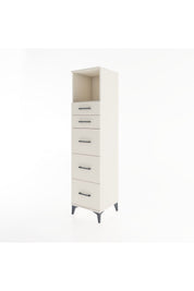 Hyperion Dolap Tek Raflı 5 Çekmeceli 44x44x182 - S55M050V1B