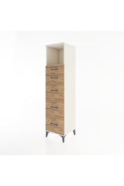 Hyperion Dolap Tek Raflı 5 Çekmeceli 44x44x182 - S55M050V3B