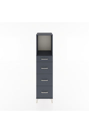 Hyperion Dolap Tek Raflı 4 Çekmeceli 44x44x182 - S55M051V5B