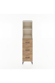 Hyperion Dolap 2 Raflı 3 Çekmeceli 44x44x182 - S55M052V3B