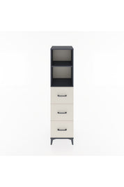 Hyperion Dolap 2 Raflı 3 Çekmeceli 44x44x182 - S55M052V4B