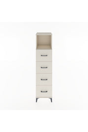 Hyperion Dolap Tek Raflı 4 Çekmeceli 44x44x182 - S55M053V1B