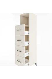 Hyperion Dolap Tek Raflı 4 Çekmeceli 44x44x182 - S55M053V1B
