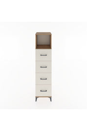 Hyperion Dolap Tek Raflı 4 Çekmeceli 44x44x182 - S55M053V7B