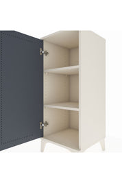 Hyperion Komodin 2 Raflı Tek Kapaklı 44x44x106 - S43M002V2B