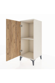 Hyperion Komodin Tek Raflı Tek Kapaklı 44x44x106 - S43M003V3B