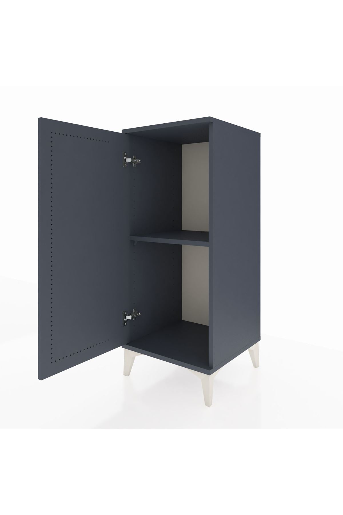 Hyperion Komodin Tek Raflı Tek Kapaklı 44x44x106 - S43M003V5B