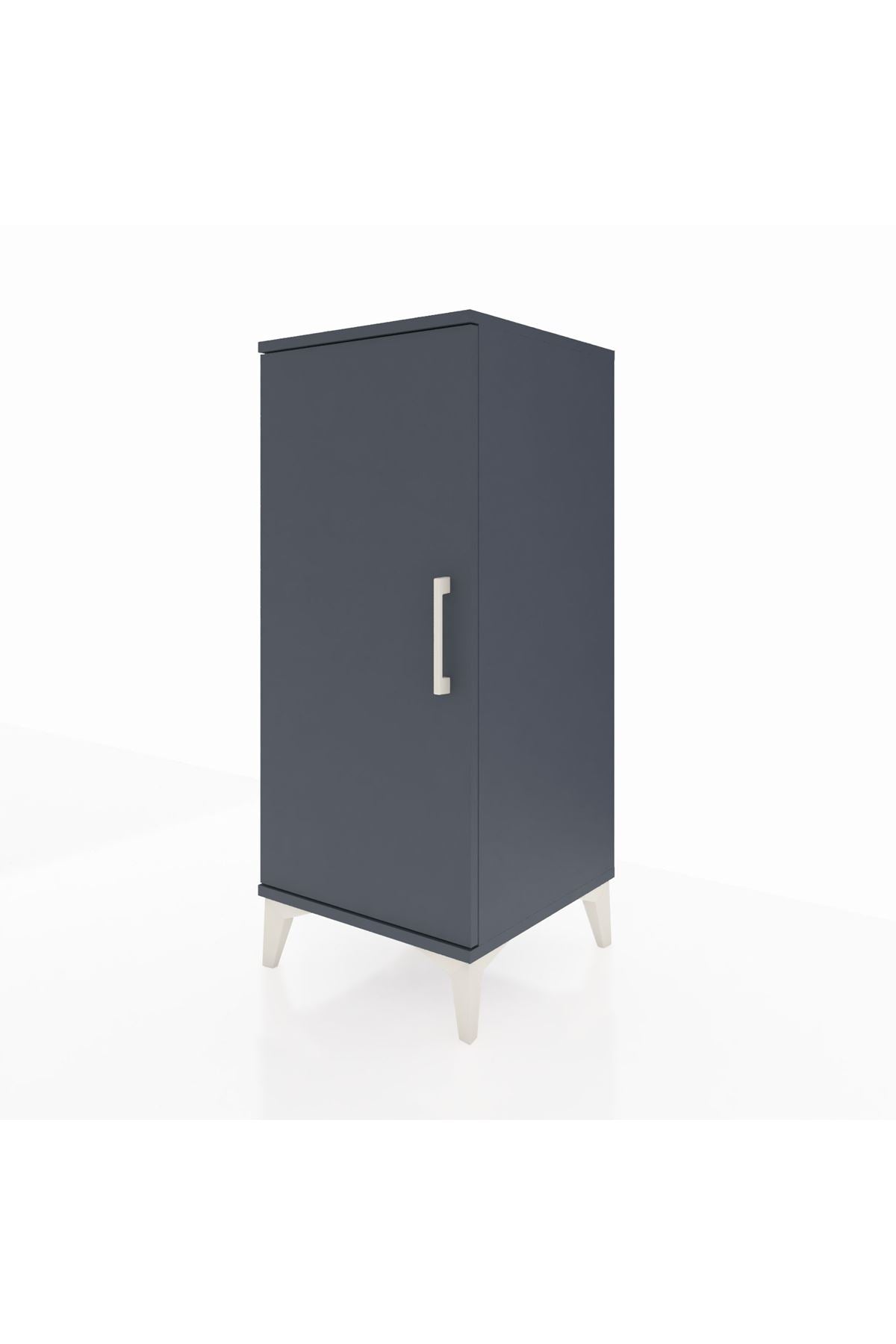 Hyperion Komodin Tek Raflı Tek Kapaklı 44x44x106 - S43M003V5B