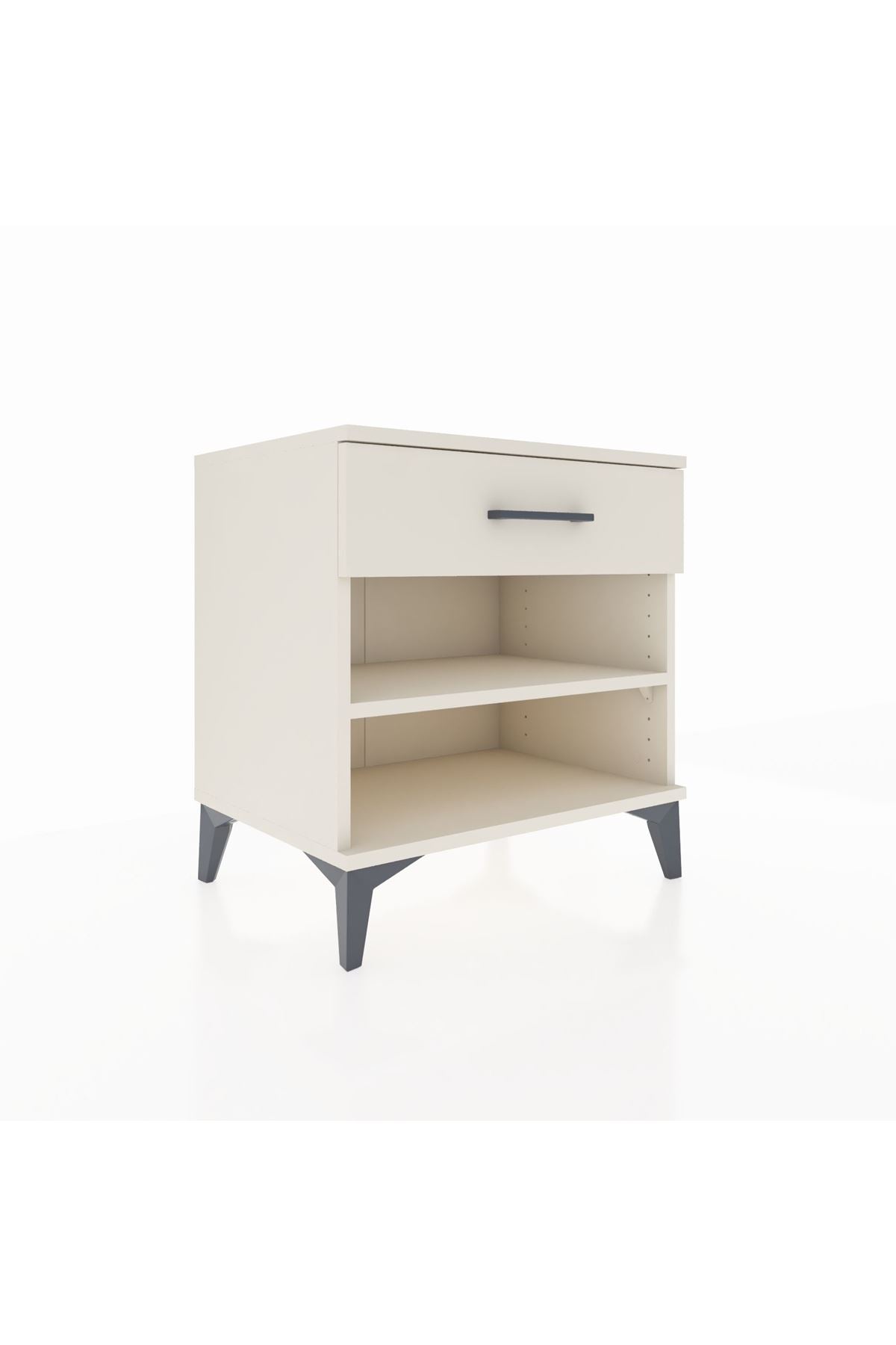 Hyperion Komodin Tek Raflı Tek Çekmeceli 60x44x64 - S45M003V1B