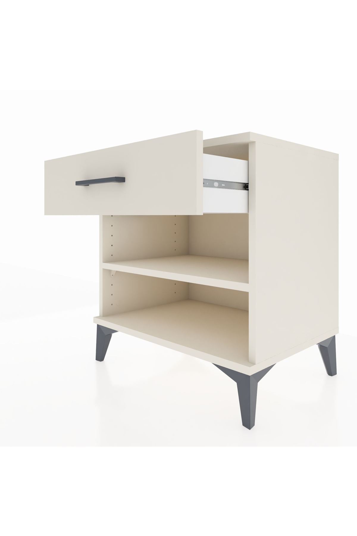 Hyperion Komodin Tek Raflı Tek Çekmeceli 60x44x64 - S45M003V1B
