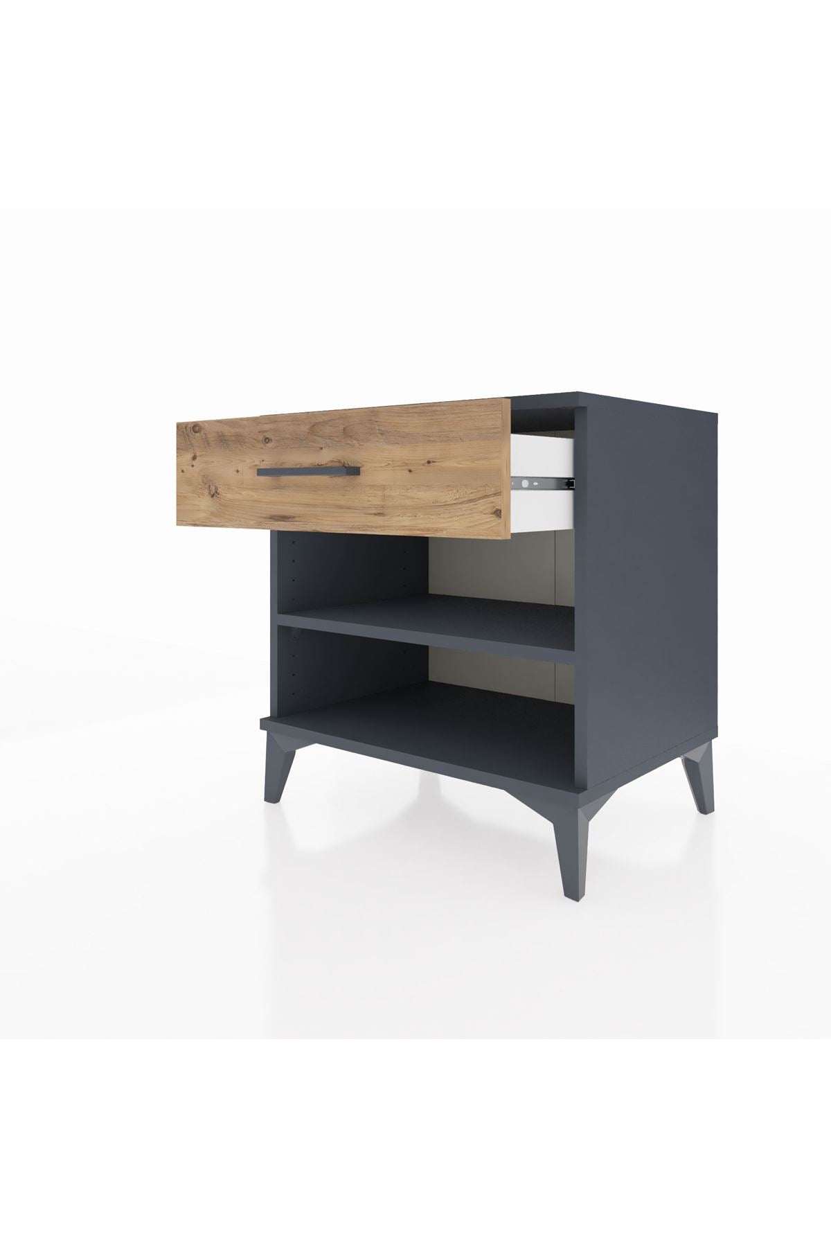 Hyperion Komodin Tek Raflı Tek Çekmeceli 60x44x64 - S45M003V6B