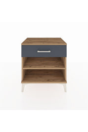 Hyperion Komodin Tek Raflı Tek Çekmeceli 60x44x64 - S45M003V8B