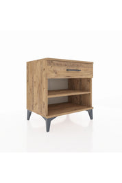 Hyperion Komodin Tek Raflı Tek Çekmeceli 60x44x64 - S45M003V9B