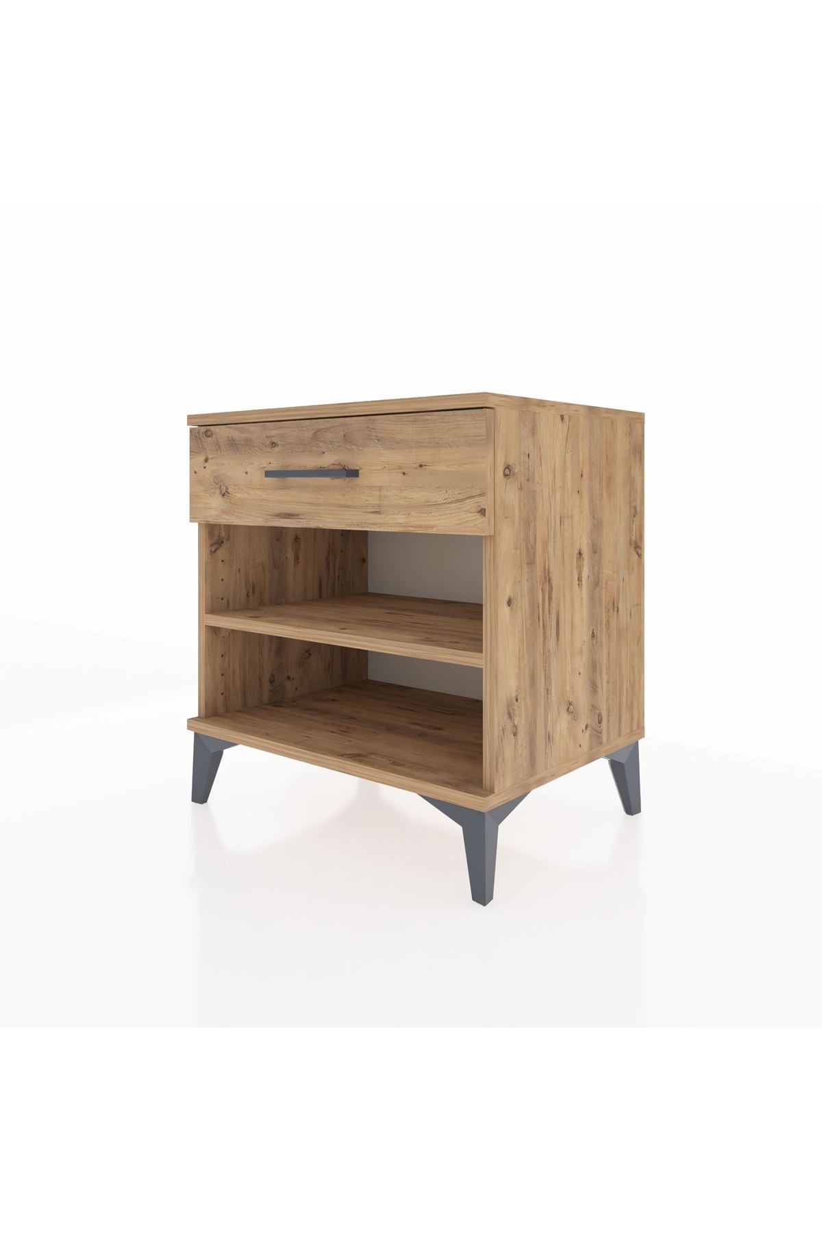 Hyperion Komodin Tek Raflı Tek Çekmeceli 60x44x64 - S45M003V9B