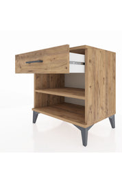 Hyperion Komodin Tek Raflı Tek Çekmeceli 60x44x64 - S45M003V9B
