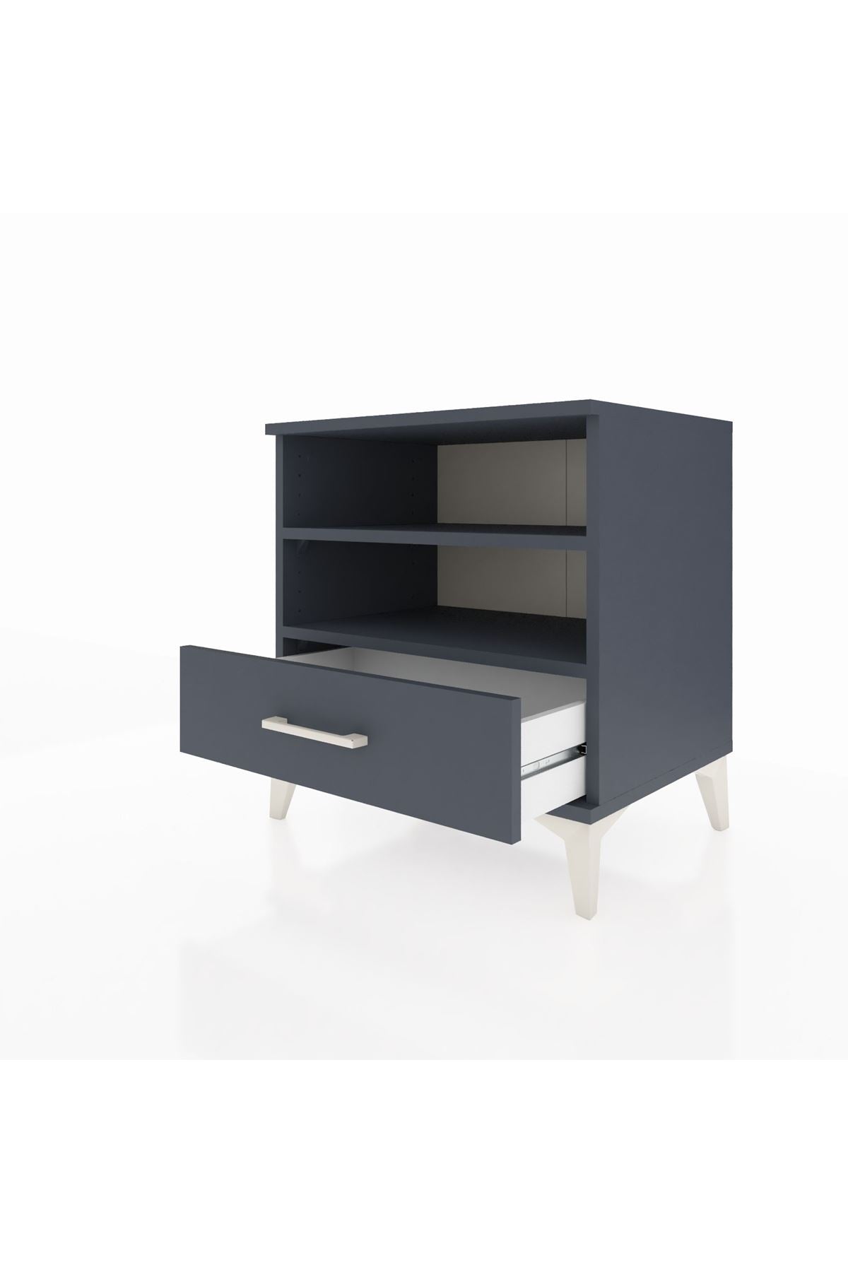 Hyperion Komodin 2 Raflı Tek Çekmeceli 60x44x64 - S45M004V5B