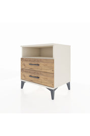 Hyperion Komodin Tek Raflı 2 Çekmeceli 60x44x64 - S45M005V3B