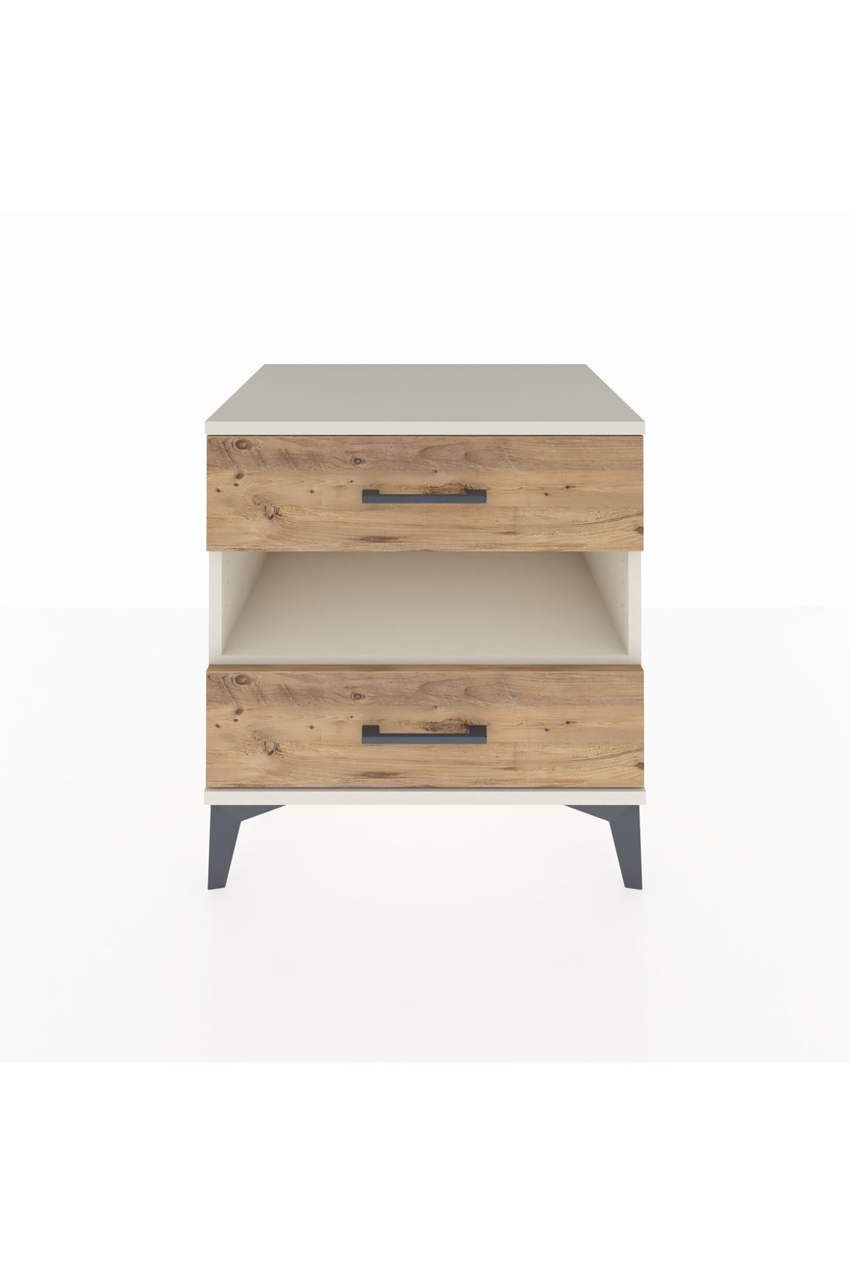 Hyperion Komodin Tek Raflı 2 Çekmeceli 60x44x64 - S45M006V3B