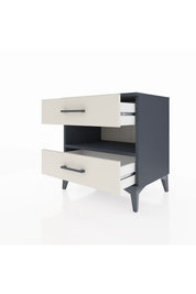 Hyperion Komodin Tek Raflı 2 Çekmeceli 60x44x64 - S45M006V4B