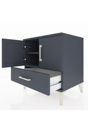 Hyperion Komodin 2 Raflı Tek Çekmeceli 2 Kapaklı 60x44x64 - S45M007V5B