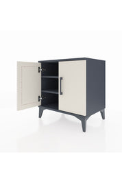 Hyperion Komodin 2 Raflı 2 Kapaklı 60x44x64 - S45M011V4B