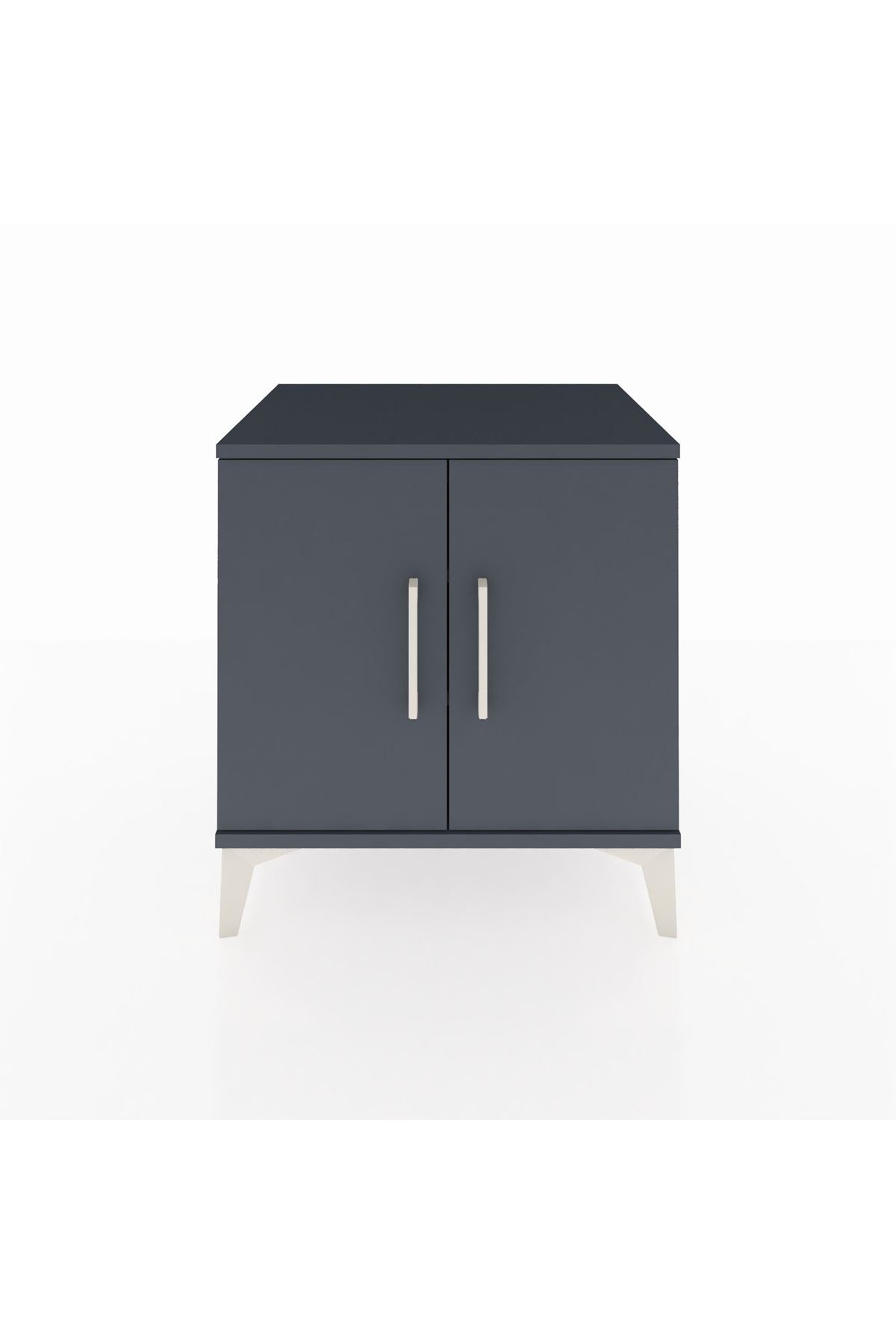 Hyperion Komodin 2 Raflı 2 Kapaklı 60x44x64 - S45M011V5B