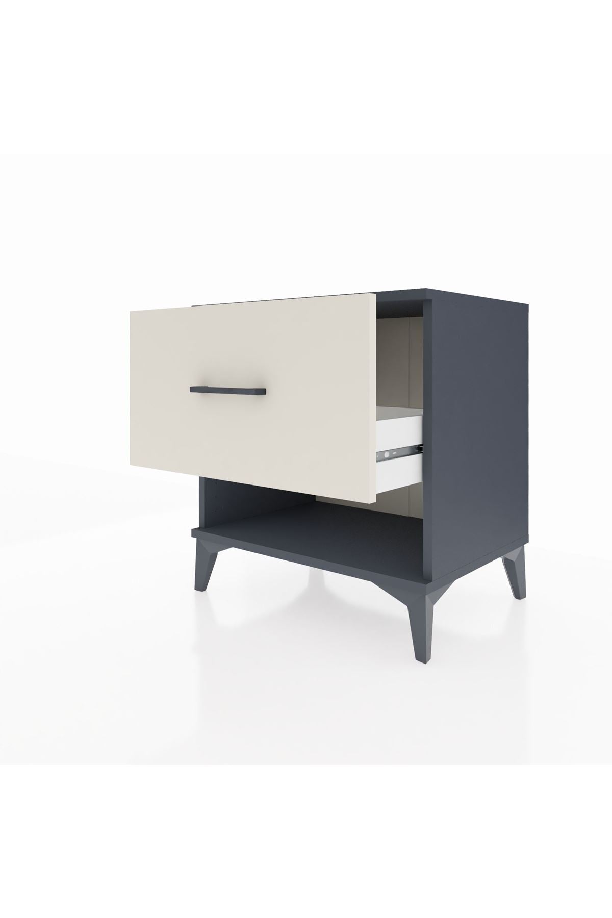 Hyperion Komodin Tek Çekmeceli 60x44x64 - S45M012V4B