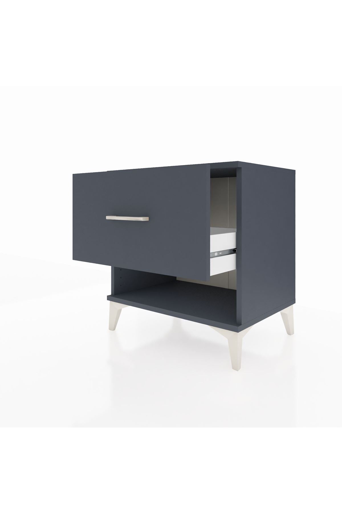 Hyperion Komodin Tek Çekmeceli 60x44x64 - S45M012V5B