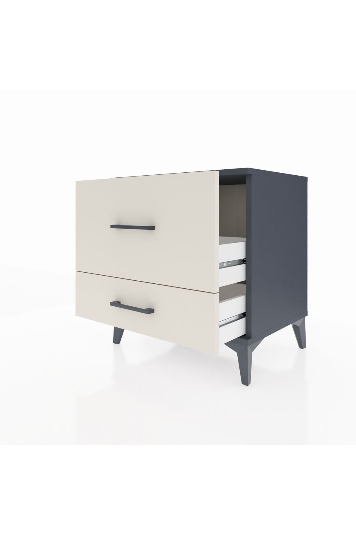 Hyperion Komodin 2 Çekmeceli 60x44x64 - S45M013V4B
