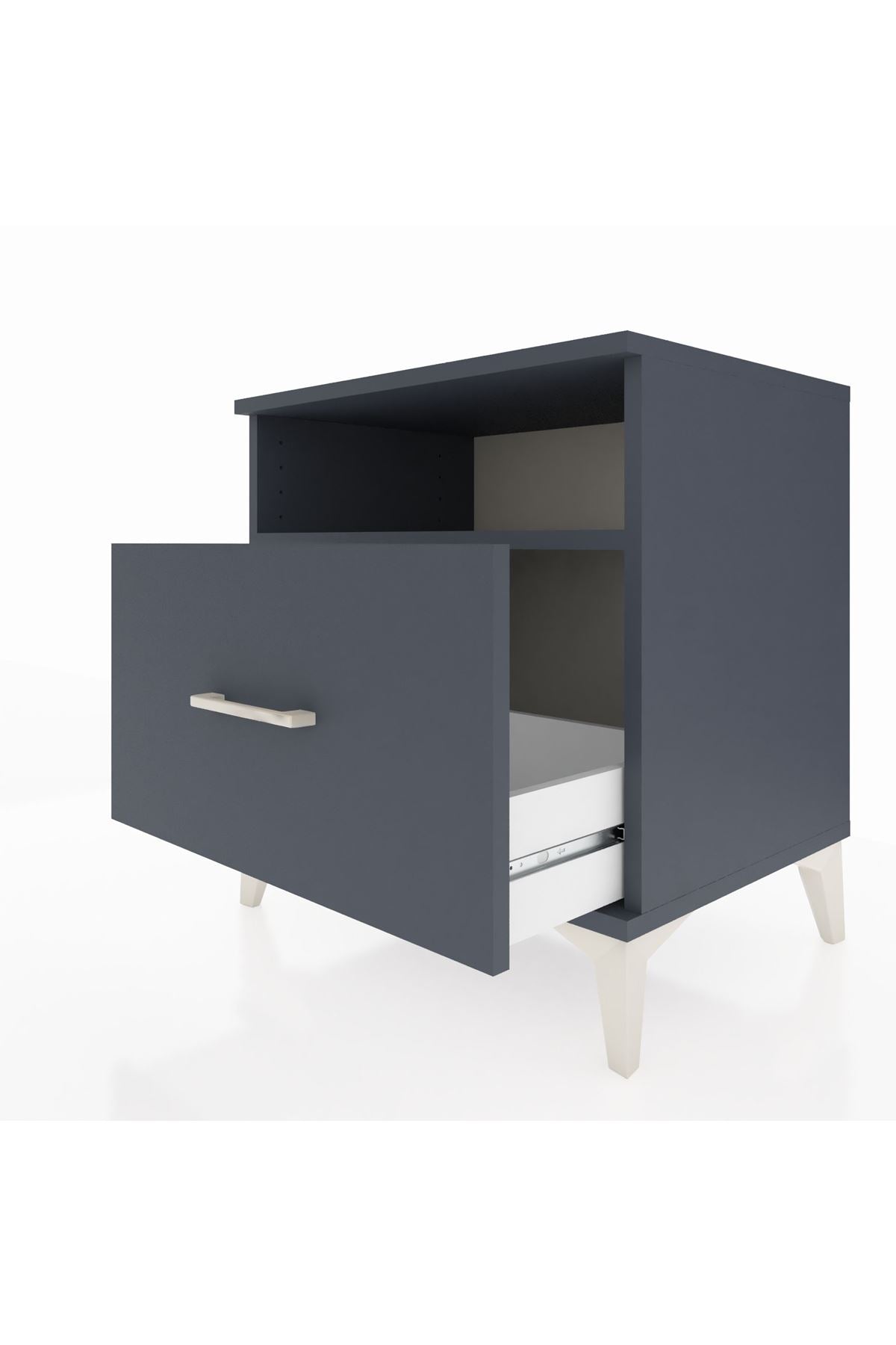 Hyperion Komodin Tek Raflı Tek Çekmeceli 60x44x64 - S45M015V5B