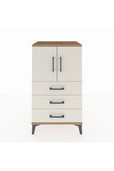 Hyperion Komodin 2 Raflı 3 Çekmeceli 2 Kapaklı 60x44x106