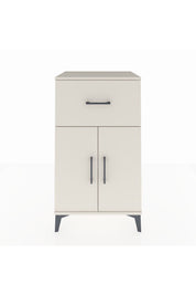 Hyperion Komodin Tek Raflı Tek Çekmeceli 2 Kapaklı 60x44x106 - S48M010V1B
