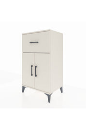 Hyperion Komodin Tek Raflı Tek Çekmeceli 2 Kapaklı 60x44x106 - S48M010V1B