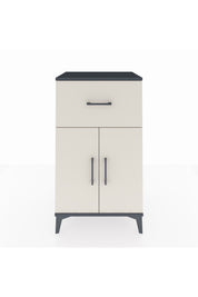 Hyperion Komodin Tek Raflı Tek Çekmeceli 2 Kapaklı 60x44x106 - S48M010V4B