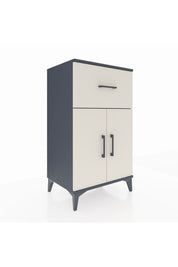 Hyperion Komodin Tek Raflı Tek Çekmeceli 2 Kapaklı 60x44x106 - S48M010V4B