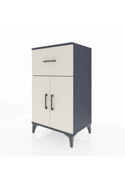 Hyperion Komodin Tek Raflı Tek Çekmeceli 2 Kapaklı 60x44x106 - S48M010V4B