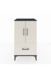 Hyperion Komodin 2 Raflı Tek Çekmeceli 2 Kapaklı 60x44x106 - S48M011V4B