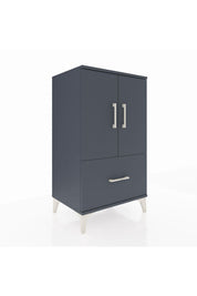 Hyperion Komodin 2 Raflı Tek Çekmeceli 2 Kapaklı 60x44x106 - S48M011V5B