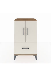 Hyperion Komodin 2 Raflı Tek Çekmeceli 2 Kapaklı 60x44x106 - S48M011V7B