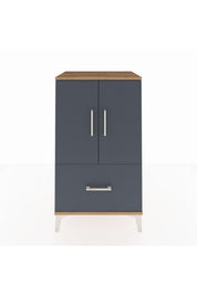 Hyperion Komodin 2 Raflı Tek Çekmeceli 2 Kapaklı 60x44x106 - S48M011V8B