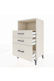 Hyperion Komodin Tek Raflı 3 Çekmeceli 60x44x106 - S48M014V1B