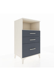 Hyperion Komodin Tek Raflı 3 Çekmeceli 60x44x106 - S48M014V2B